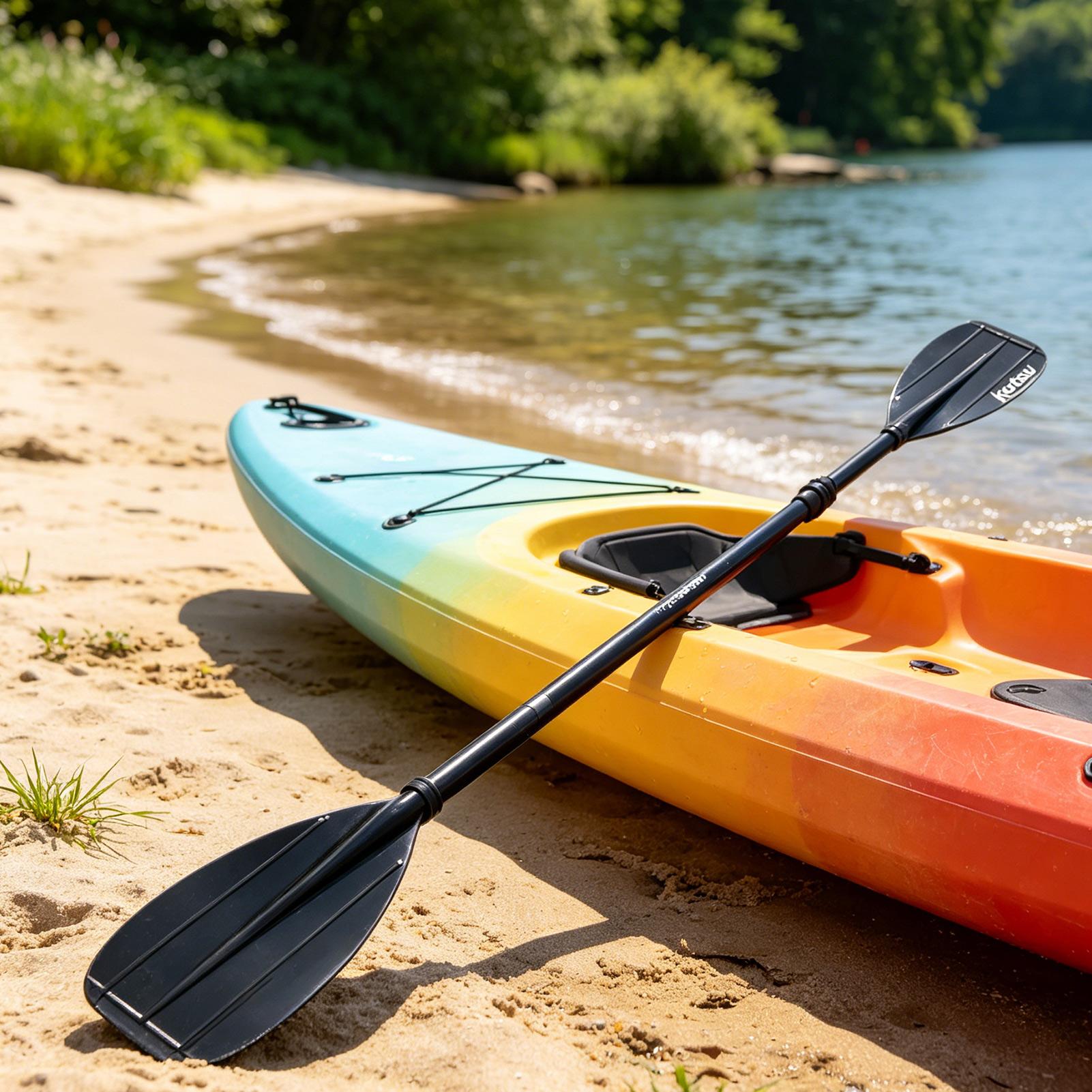 مجداف كاياك من ألياف الكربون م - مراجعة Fishing Boat Paddle وسعره