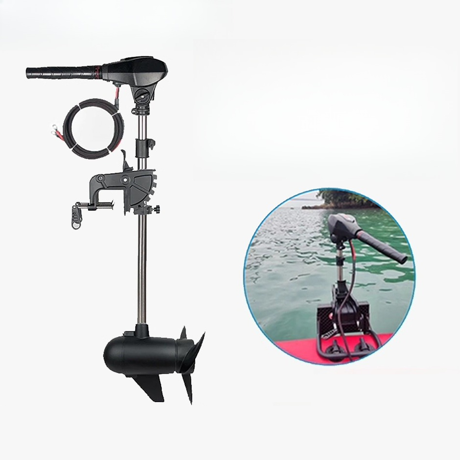 محرك خارجي كهربائي بدون فرش 12 - مراجعة Fishing Boat Outboard Motor وسعره