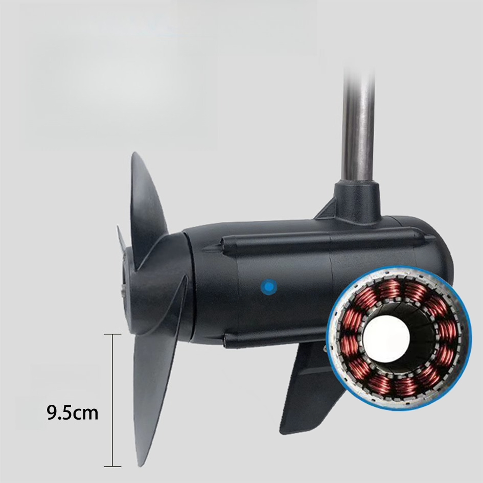 محرك خارجي كهربائي بدون فرش 12 - مراجعة Fishing Boat Outboard Motor وسعره